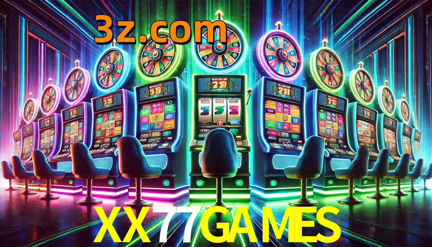 Diversos jogos de caça-níqueis